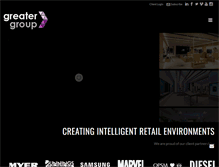 Tablet Screenshot of greatergroup.com